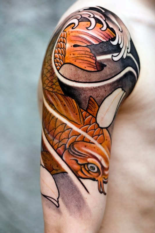 Kumpulan Ikan 2000: Koi Fish Tattoo Design